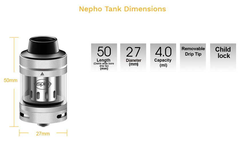 Aspire Nepho Subohm Tank