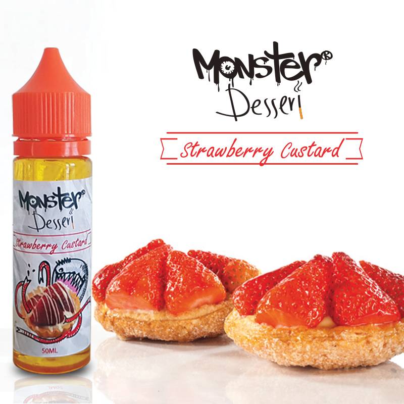 Monster Desert Strawberry Custard 