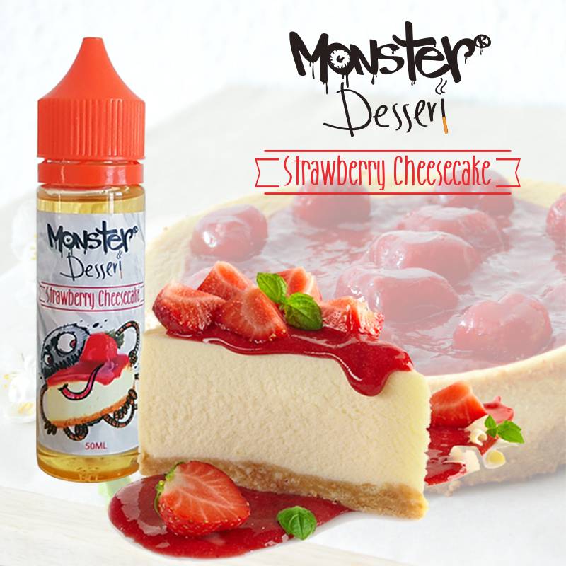 Monster Dessert Strawberry Cheesecake