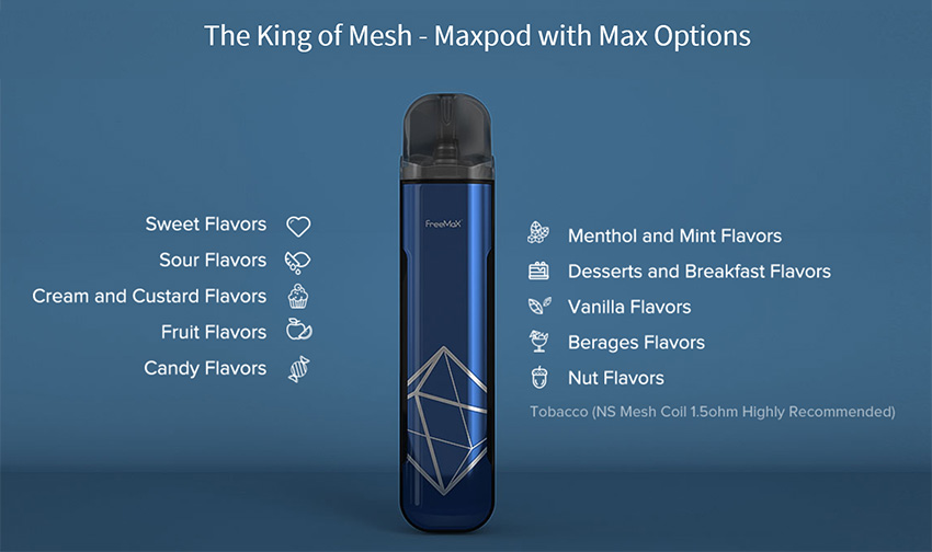 FreeMax Max Pod Kit 550mAh