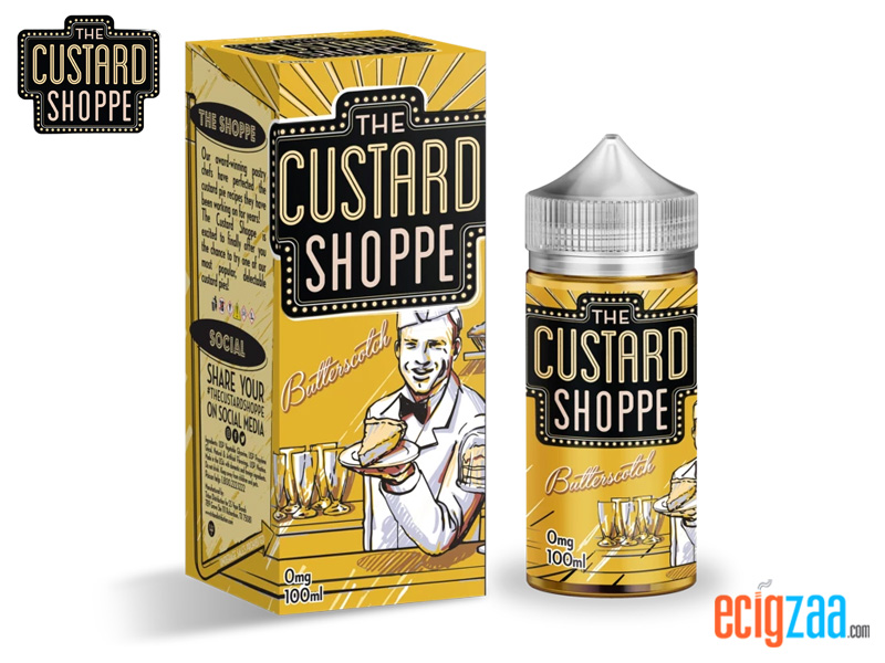 Custard Shoppe Saltnic Butterscotch