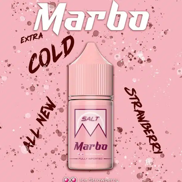 Salt Hub Marbo Ice Strawberry Salt Nic